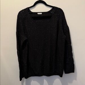 Gentlefawn knit black sweater in medium
